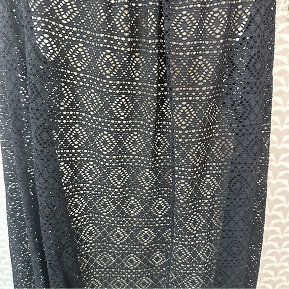 Torrid Black Crochet Cover-Up Dress Beach Swimsuit Plus Size 0 0X Large 12 - Picture 5 of 12